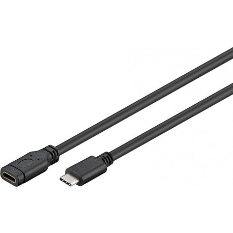 MicroConnect USB-C Extension Cable, 1m (USB3.1CC1EX)