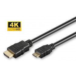 MicroConnect 4K HDMI A-C cable, 1m (HDM19191V2.0C)