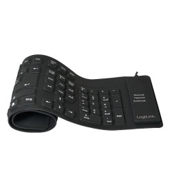 LogiLink Keyboard flexibel, black, (ID0019A)