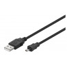 MicroConnect USB A - Mini USB B 8P 1.8m M-M (USBAMB82)