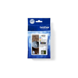 Brother LC422 VALUE BP INK & DR SEC 