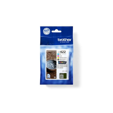 Brother LC422 VALUE BP INK & DR SEC 
