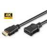 MicroConnect HDMI 2.0 Extension Cable, 0.5m 