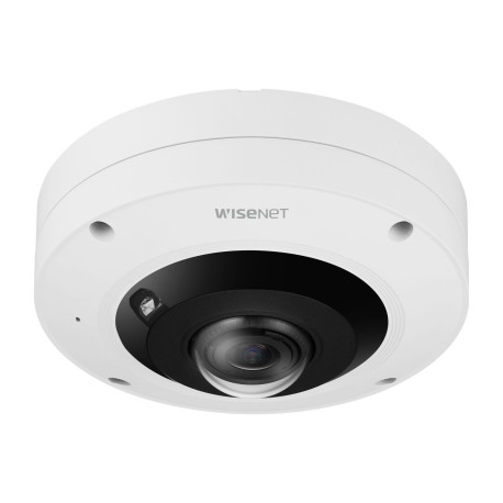 Hanwha 12MP AI IR Fisheye Camera 