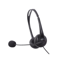 Lindy USB Stereo Headset with Microphone. Black (42870)