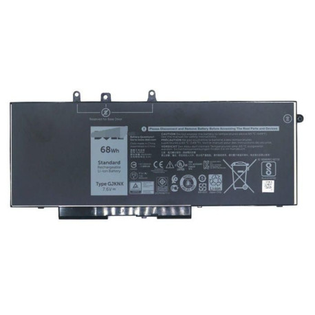Dell Battery, 68WHR, 4 Cell Lithium Ion (5GJVW)