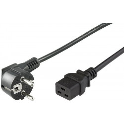 MicroConnect Power Cord CEE 7/7 - C19 1m (PE0771901)
