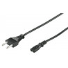 MicroConnect Power Cord CEE 7/16 - C7 1m (PE030710)