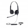 Jabra BIZ 1500 Duo Wired USB-A Headset - Black (1559-0159)