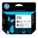 HP HP 771 ORIGINAL TÊTE D IMPRESSION NOIR MAT ET CHROMATIGUE ROUGE CAPACITÉ STANDARD PACK DE 1 (CE017A)