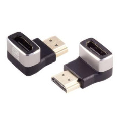 MicroConnect HDMI 8k 90° angeled down F-M 
