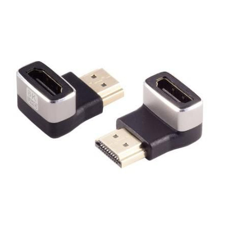 MicroConnect HDMI 8k 90° angeled down F-M 