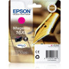  Epson Cartouche d'encre Magenta C13T16334012 16 XL ~450 Pages 6,5ml