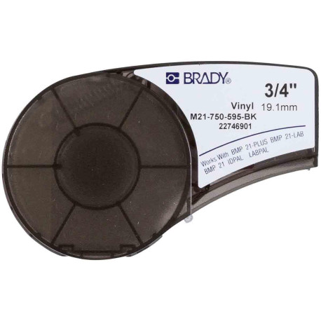 Brady Vinyl tape for M211 M210 (M21-750-595-BK)
