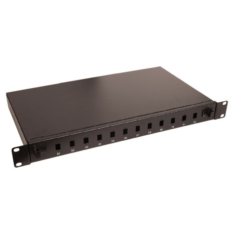 Lanview Fibre patch panel 19 1U 12 