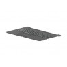 HP SPS-TOP CVR W/KBD BL W/O ODD (L83727-061)
