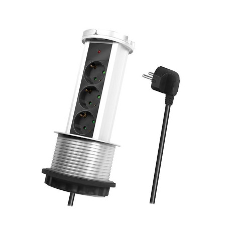 LogiLink Outlet strip, 3 safety 