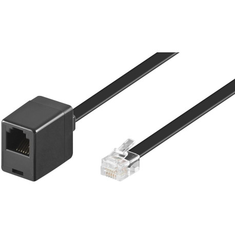 MicroConnect Modular Straight RJ12 6C/6P 3m (MPK103FB)