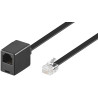 MicroConnect Modular Straight RJ12 6C/6P 3m (MPK103FB)