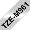 Brother Ruban Noir sur argent TZe-M961 TZ-M961 36 mm x 8 m, lamine