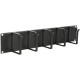 Lanview 2U 19 CABLE ORGANIZER PANEL, 