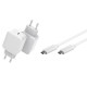CoreParts 65W USB-C Wall Charger, GaN 