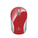 Logitech M187 Mini Mouse, Red (910-002737)