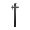 B-Tech MODE-AL Premium Floor-to-Wall Single Screen UC Stand BT8701/B