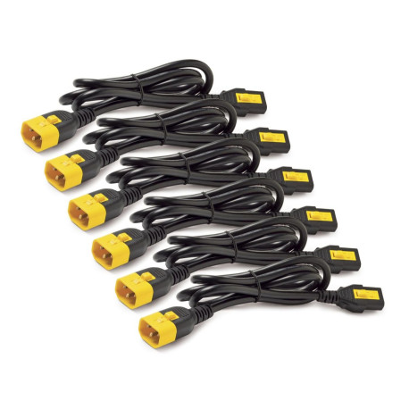 APC POWER CORD KIT (6 EA) LOCKING (AP8702S-WWX590)