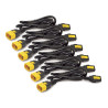APC POWER CORD KIT (6 EA) LOCKING (AP8704S-WWX590)