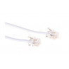 MicroConnect ModularCable RJ11 6P/4C 2m (MPK182W)