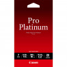  Canon Papier Blanc 2768B013 PT-101 Papier photo, 10 x 15 cm, 300 g/m², 20 feuilles, Pro Platinum