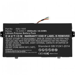 CoreParts Laptop Battery for Acer 40.04Wh Li-ion 15.4V 2600mAh Black