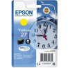  Epson Cartouche d'encre Jaune C13T27044012 27 ~300 Pages 3,6ml