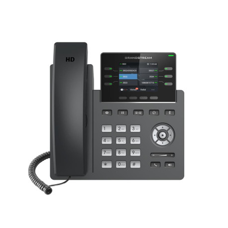 Grandstream Ip Phone Black 4 Lines Tft 