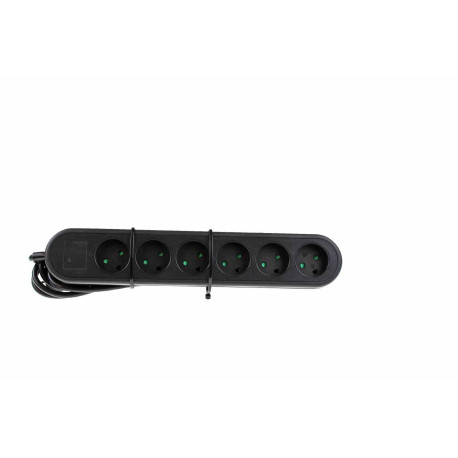 Mercodan Power strip with 6 outlets 