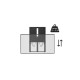 Vivolink FlexiLift Wall Mount 60-90 kg. 