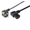 MicroConnect Power Cord CEE 7/7 - Angled 