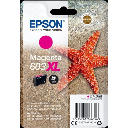  Epson Cartouche d'encre Magenta C13T03A34010 603XL ~350 Pages