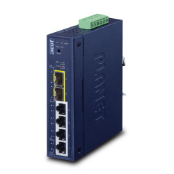 Planet Industrial 4-Port 10/100/1000T + 2-Port 100/1000X SFP Managed Switch