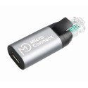 MicroConnect USB C Female to RJ45 Male 