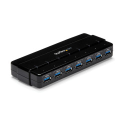 StarTech.com 7 PORT USB 3.0 HUB W/ ADAPTER (ST7300USB3B)
