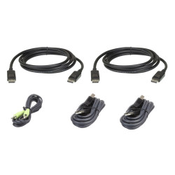 Aten CABLE KIT DUAL DisplayPort (2L-7D02UDPX5)
