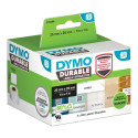 DYMO Durable White Self-Adhesive 