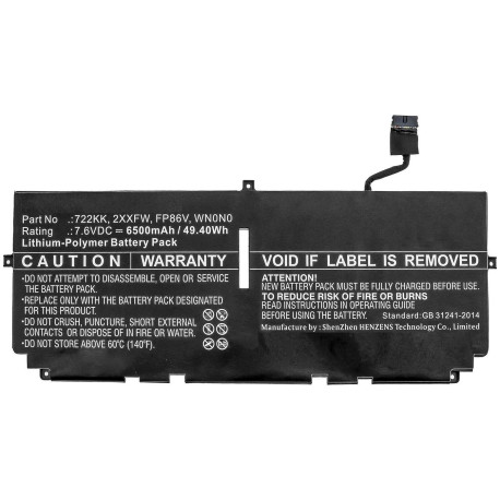 CoreParts Laptop Battery for Dell 