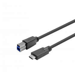 Vivolink Câble USB-C mâle - B mâle 20m Noir