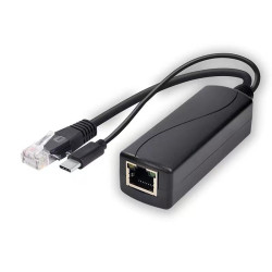MicroConnect 1000Mbit POE Splitter USB-C 