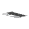 HP SPS-TOP COVER W/KBD UMA BL FR 