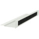 Lanview 1U 19 L BENT, BRUSHED CABLE 