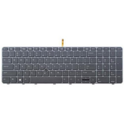 HP KYBD BL W/PT STK 15W-SE/FI (821157-B71)